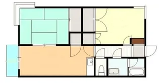 グランデュールA【1階】の間取り
