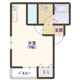 アルクレア加古川【3階】の間取り