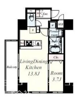 MBC RESIDENCE【2階】の間取り