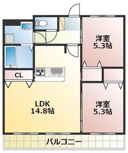 URBANiST本山【9階】の間取り