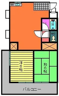 コーポ杉谷【3階】の間取り