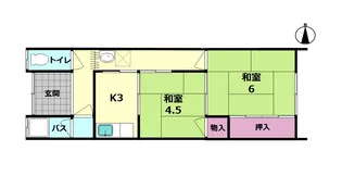 奈良県奈良市勝南院町【一戸建】の間取り