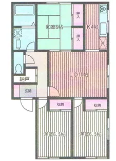 サンガーデン中央【2階】の間取り