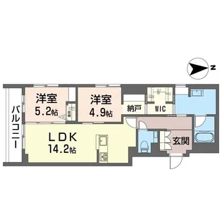フォレナ【2階】の間取り