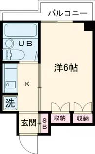 大阪府大阪市鶴見区今津南1【マンション】の間取り