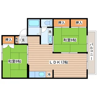 カントリーハウス【2階】の間取り