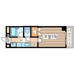 アーバンヒルズ柏木【1階】の間取り