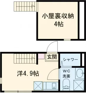 クレール 瑞江【2階】の間取り