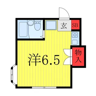 フラットクラレッジ【2階】の間取り