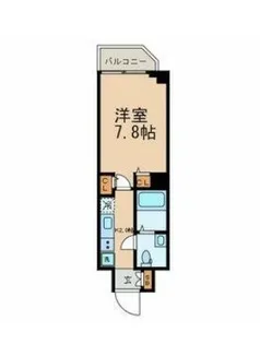 サンタバレー浅草橋【4階】の間取り