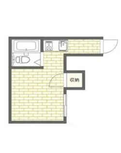 大内第二コープ【1階】の間取り