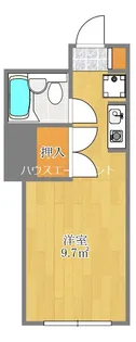 アルベール【4階】の間取り