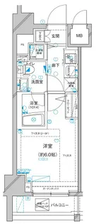 Le a横濱ミッドスクエア【3階】の間取り