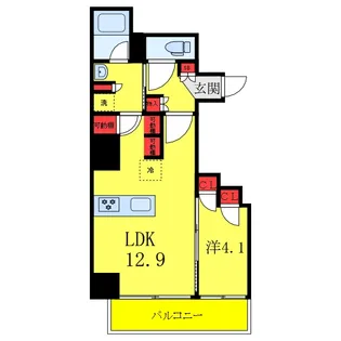 東京都板橋区板橋1【マンション】の間取り