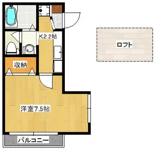 サニーコーデリア【2階】の間取り