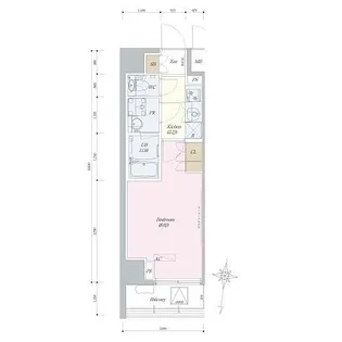 リーラ中野【12階】の間取り