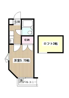 メゾンナカザワ【2階】の間取り