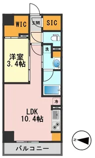東京都江戸川区上篠崎4【マンション】の間取り
