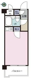 1Rの間取り画像