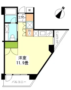 ソーラーハウス港南【4階】の間取り