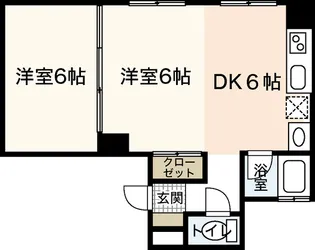 第3沖川ビル【3階】の間取り