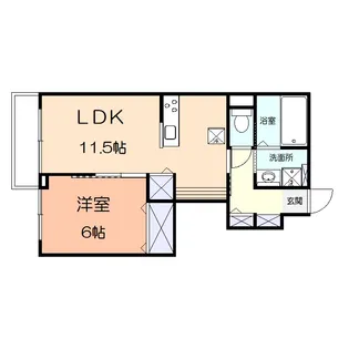 グランルーチェ【1階】の間取り