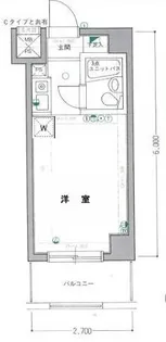 ライオンズマンション伊勢佐木西【7階】の間取り