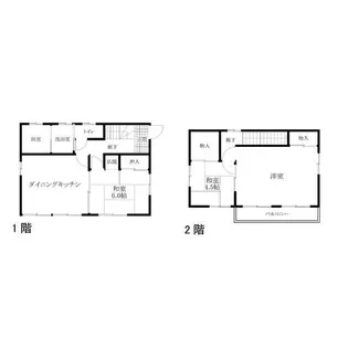 神奈川県茅ヶ崎市円蔵1【一戸建】の間取り