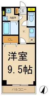 アンプルールフェール COCO【4階】の間取り