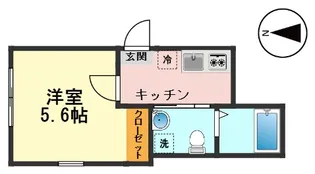 東京都葛飾区青戸6【アパート】の間取り