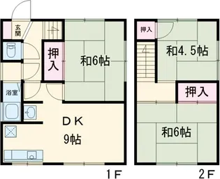 東京都日野市程久保1【一戸建】の間取り