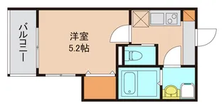 千葉県松戸市三ケ月【アパート】の間取り