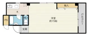 サンライズ中澤【2階】の間取り