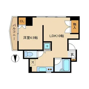 東京都中野区弥生町4【マンション】の間取り