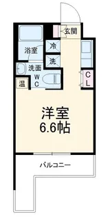 エフパークレジデンス妙蓮寺【3階】の間取り