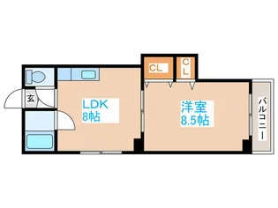 ノースランド菊水【5階】の間取り