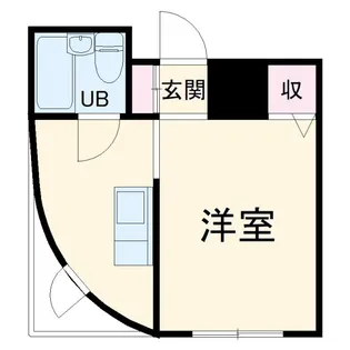 本郷町マンション【5階】の間取り
