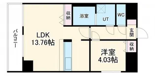 あさひグランレジデンシア高崎II【4階】の間取り