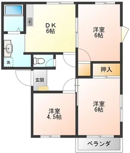 フレグランス秋留台【2階】の間取り