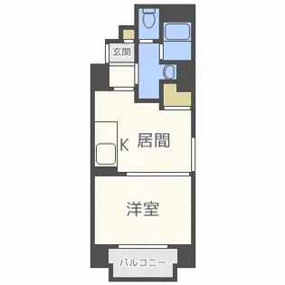 クレアシオン桑園II【8階】の間取り