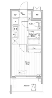大森海岸レジデンス【10階】の間取り