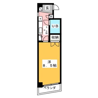 エトワール青森第1【6階】の間取り