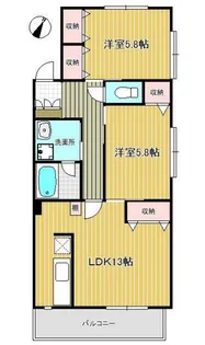 kAYANA【4階】の間取り