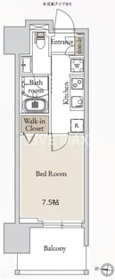 BLESS亀戸【11階】の間取り