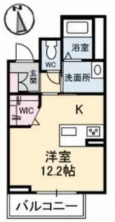 グランマスト栄町B棟【3階】の間取り