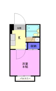 ダイサンコーポ103【2階】の間取り