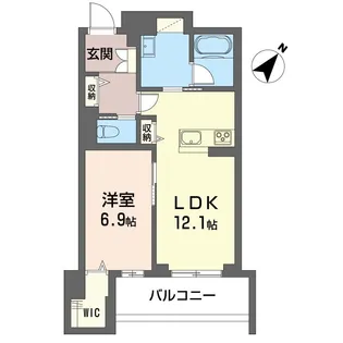ザ ワン【3階】の間取り