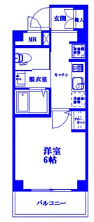 Imcher Kawasaki【5階】の間取り