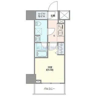 ジェノヴィア西川口III【7階】の間取り