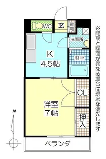 河邉ビル【2階】の間取り